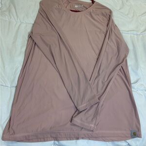 Carhartt Men's Pink Long Sleeve Shirt